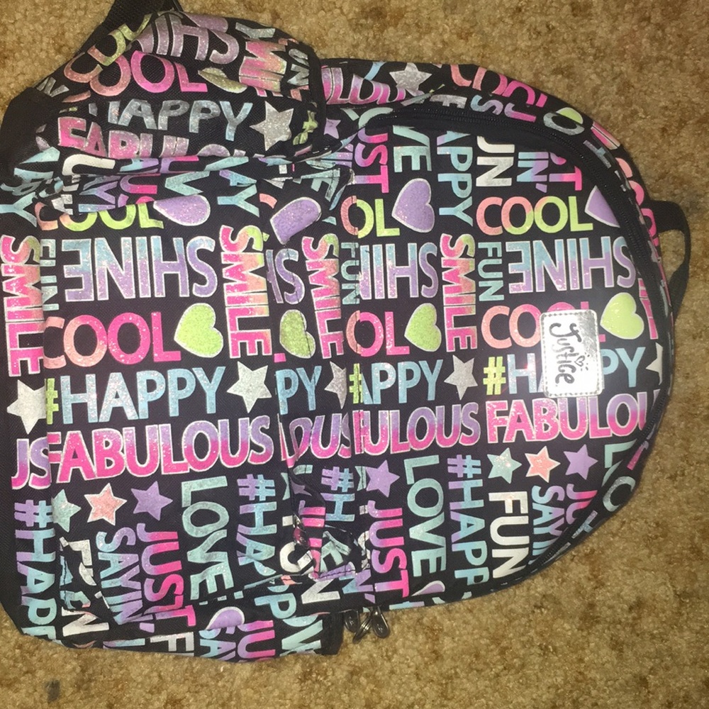 Justice book bag